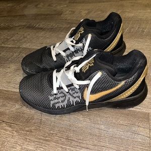 Black and Gold Kyries Size 11.5